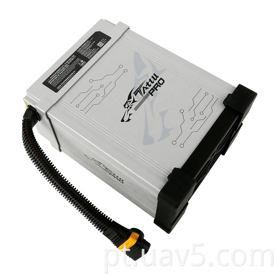 Tattu 14S 22000mAh 51,8V Bateria de lítio LITHIUM BATERIAS LON PAR